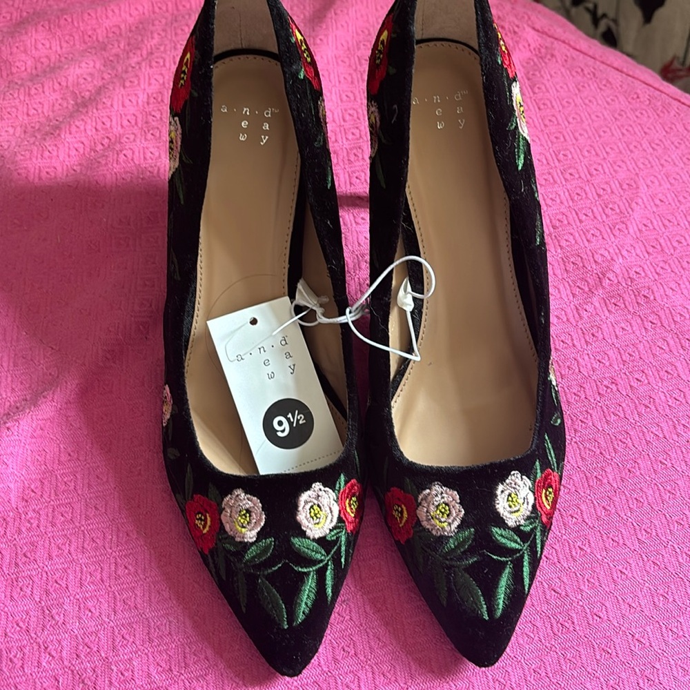 Floral heels